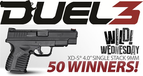 Springfield XD-S 9mm Handgun Giveaway