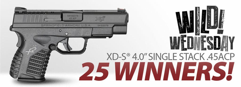 Springfield XD-S 45ACP Handgun Giveaway