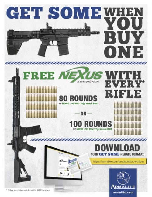 Armalite Get Some Ammo Promotion