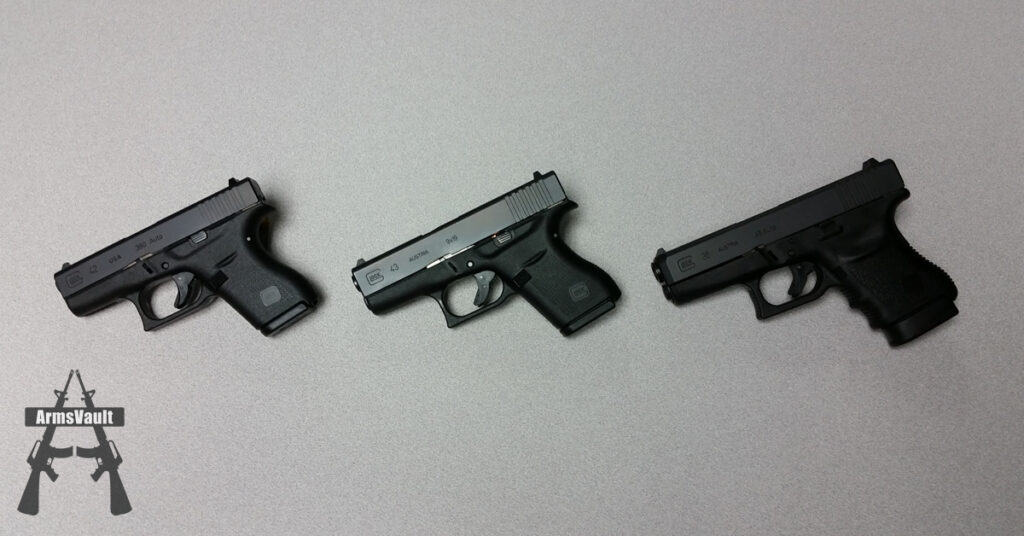 Glock Slimline Pistols - G42 G43 G36