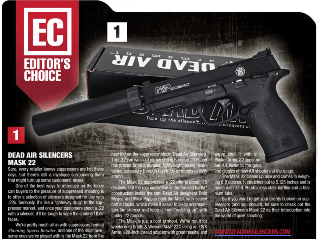 Shooting Sports Retailer Editors Choice Excerpt