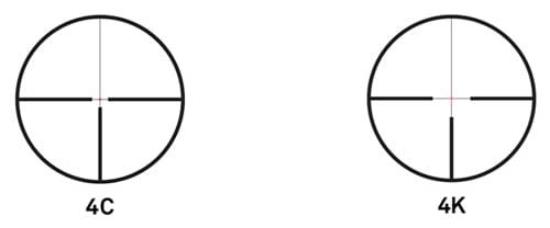 Meopta MeoStar R2 8x56 RD Riflescope Reticles