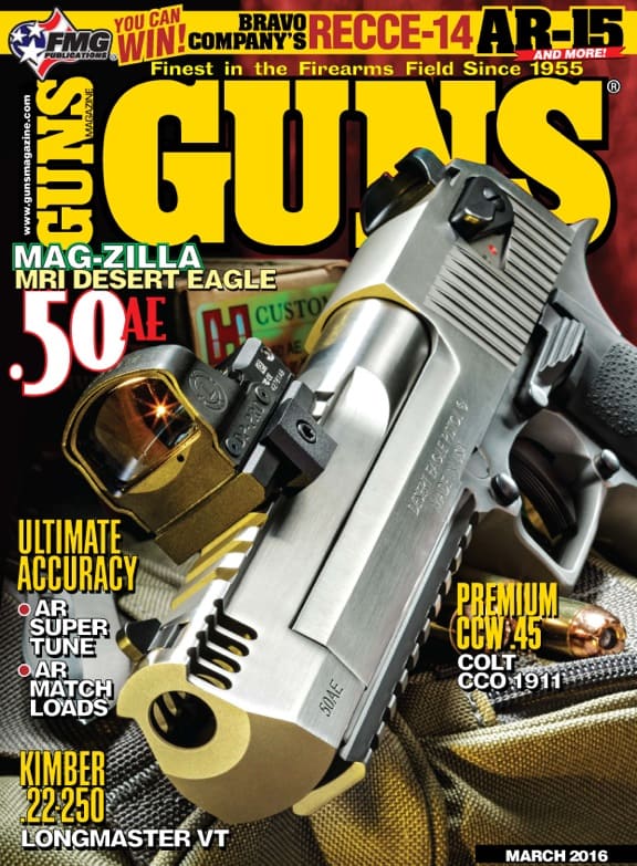 GUNS Magazine March 2016