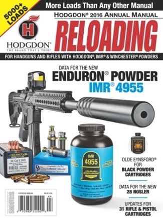 Hodgdon 2016 Annual Manual