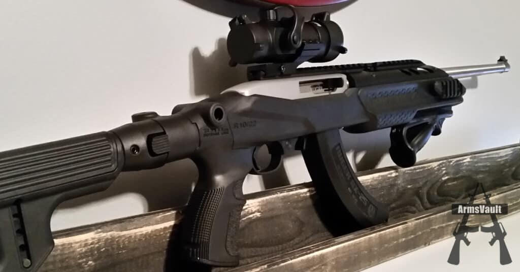 Ruger 1022 with Sun Optics Red Dot Sight