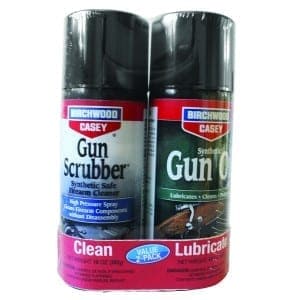 Bircwhood Casey Gun Scrubber and Gun Scrubber and Synthetic Gun Oil Aerosol Combo