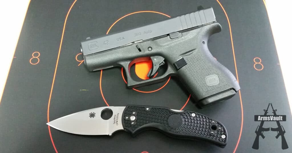 Glock 42 and Spyderco Native 5