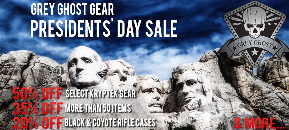 Grey Ghost Presidents Day Sale