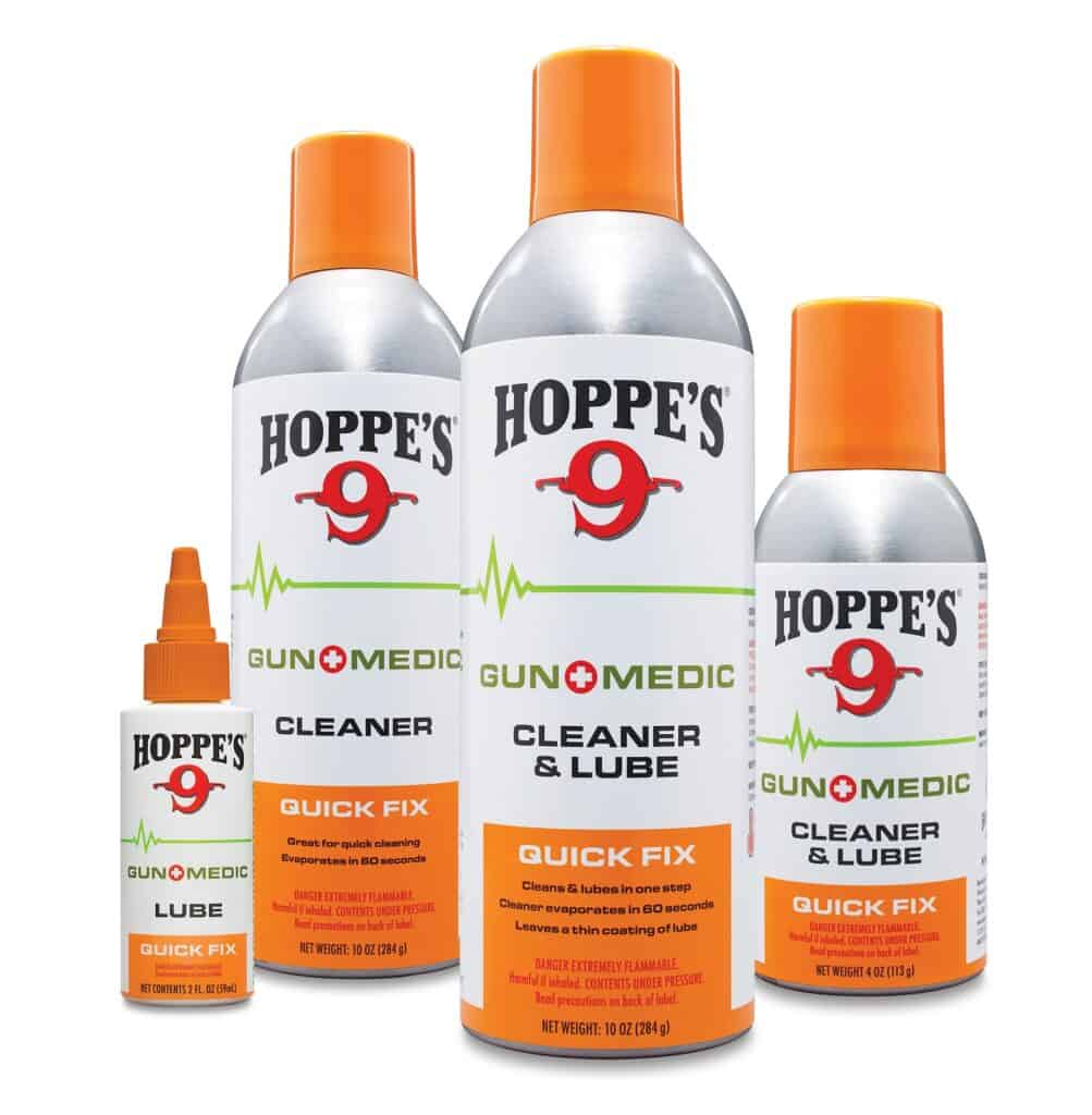 Hoppes Gun Medic Gun Cleaner and Gun Lubricants