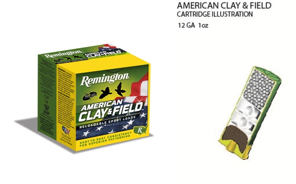 Remington American Clay and Field Reloadable Sport Loads