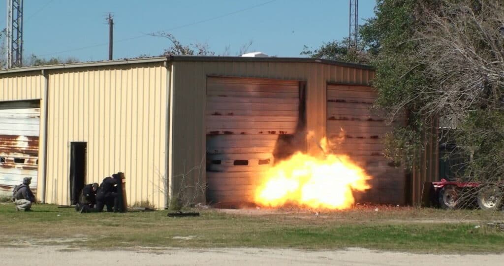 Alliance Police Training Breaching Class