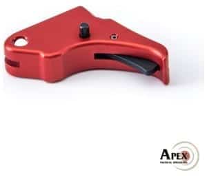 Apex Red Anodized Action Enhancement Trigger and Duty-Carry Kit for the MP Shield