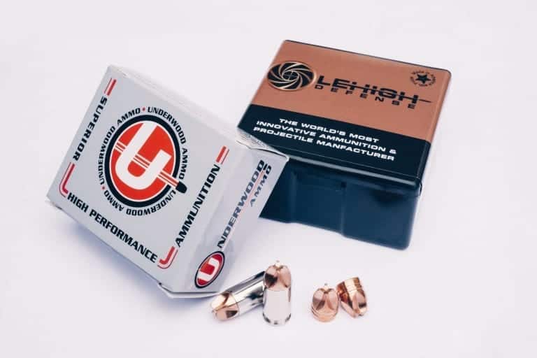 Lehigh Defense 45 ACP Xtreme Defense Loaded in Underwood Ammunition
