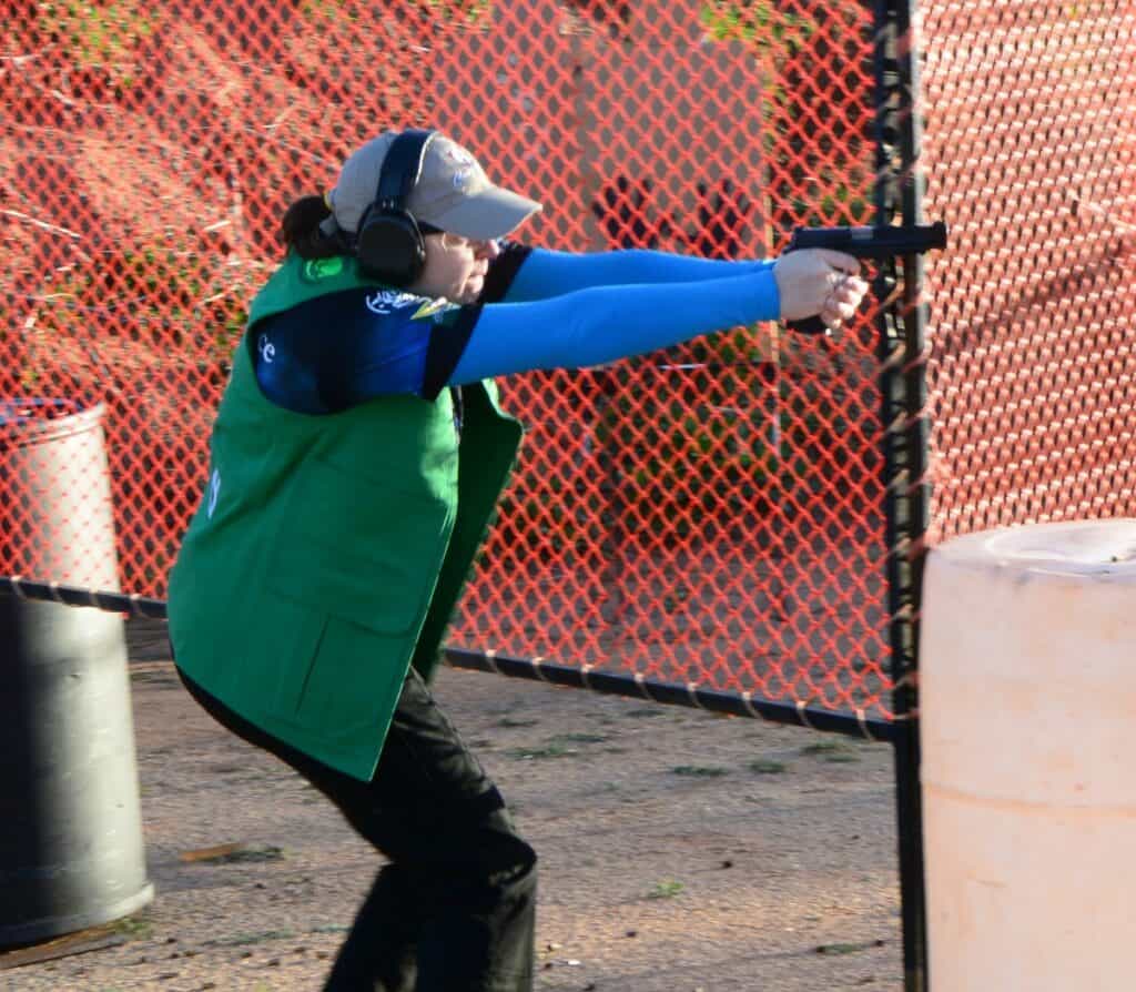 Team Smith and Wesson Randi Rogers at Silver Dollar IDPA Championship