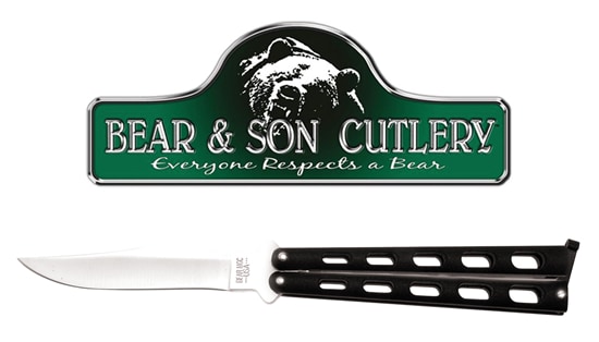 Bear and Son Cutlery 114B Butterfly Knife