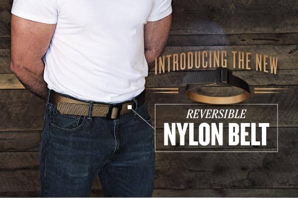 CrossBreed Holsters Reversible Nylon Belt