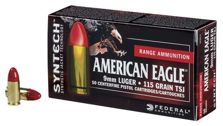 Federal American Eagle Syntech Range Ammunition