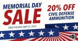 Liberty Ammunition Memorial Day Sale