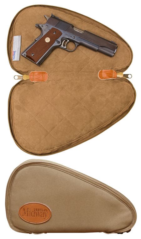 MidwayUSA Deluxe Cotton Canvas Pistol Case