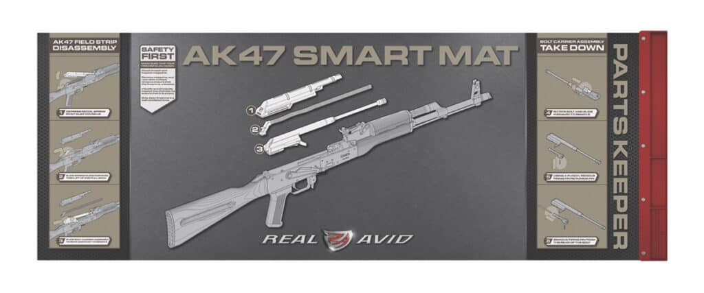 Real Avid AK47 GunMat Drawing with Tray