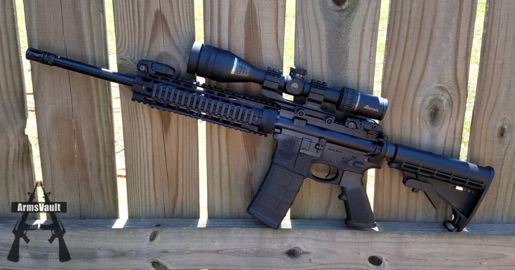 Smith Wesson MP15T with Burris AR Riflescope