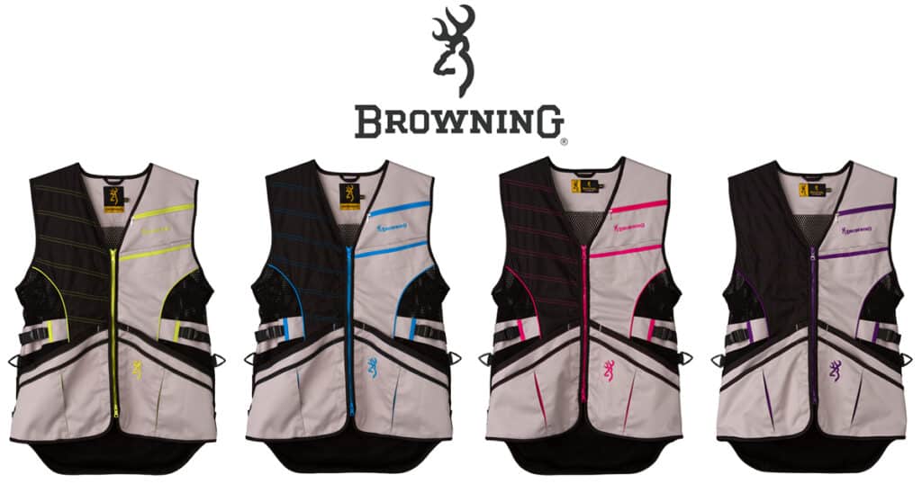 Browning Ace Shooting Vest for Men and Women