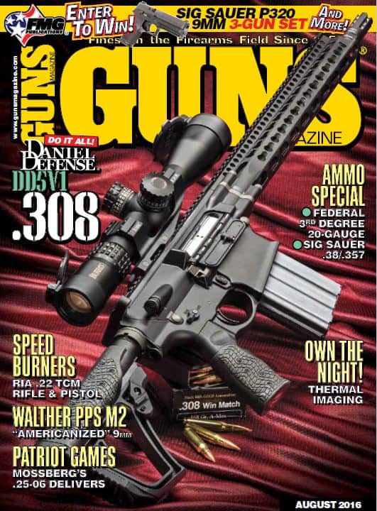 GUNS Magazine - August 2016