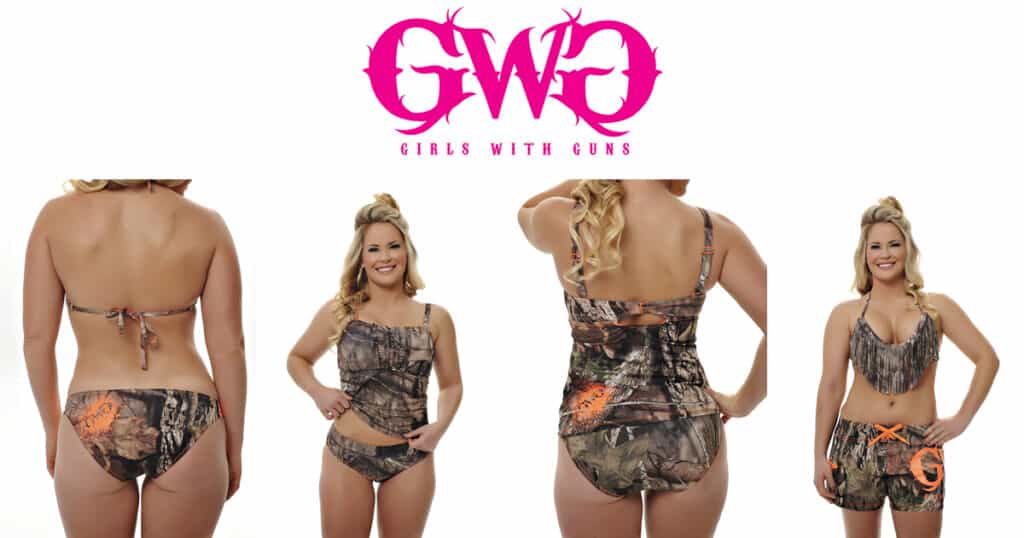 Girls with Guns Mossy Oak Break-Up Country Swimwear