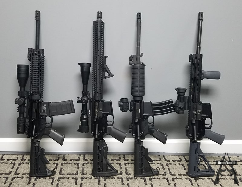 Pre-Shooting Range AR-15 Glamour Shot