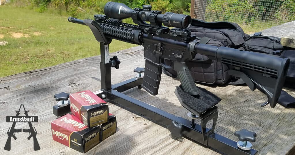 Smith and Wesson MP15T with Burris AR Riflescope