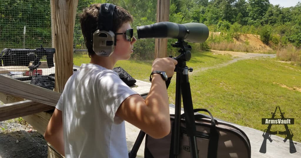 Spotter in Training with Meopta MeoPro HD 80 Spotting Scope