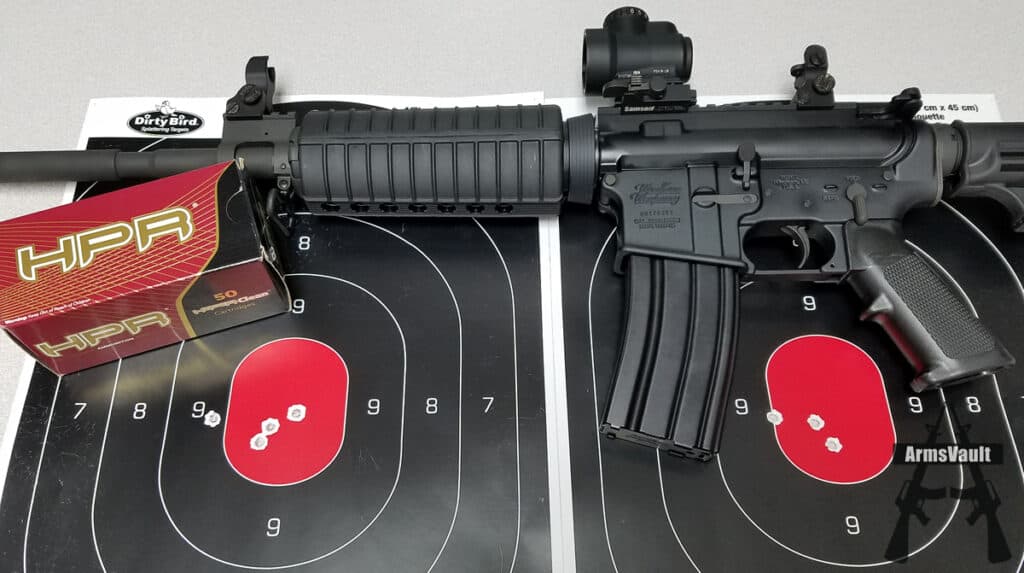 Windham SRC with Samson Quick Flip Sights