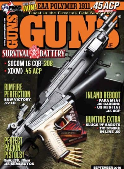 GUNS Magazine - September 2016