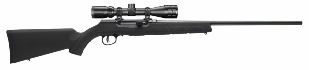 Savage Arms A17 17 HMR Scoped Package with Bushnell A17 Riflescope