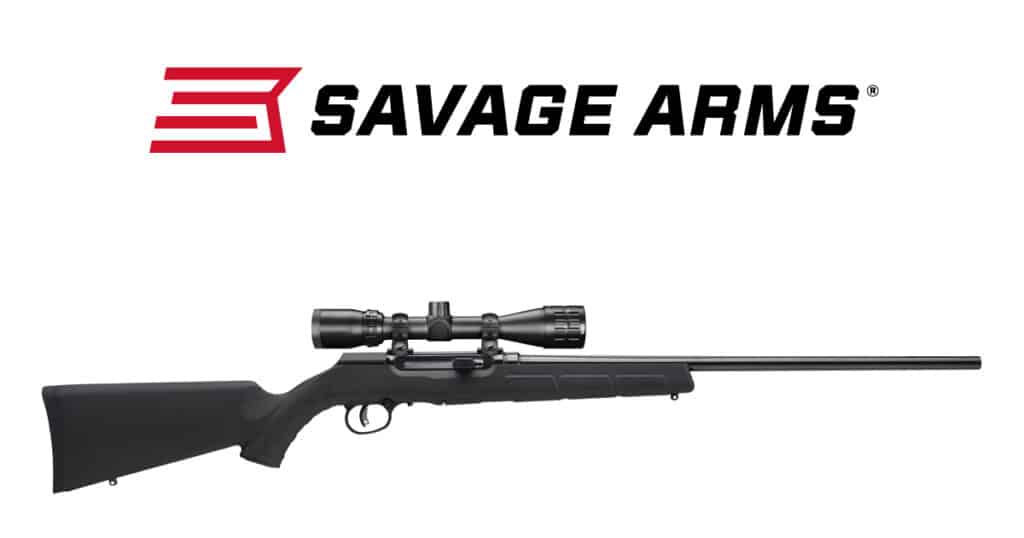 Savage Arms A17 17 HMR Scoped Package with Bushnell A17 Riflescope