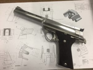 Auto Mag prototype upper on original lower