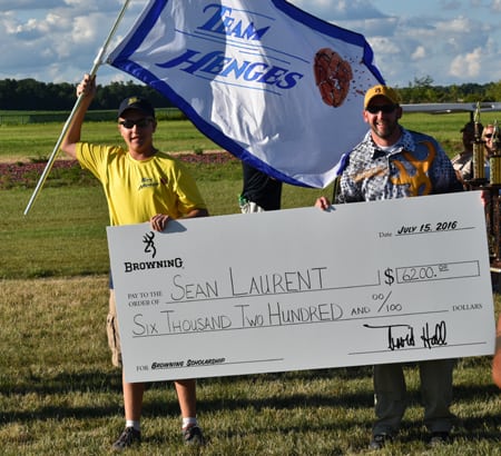 Browning Awards SCTP Scholarship to Sean Laurent