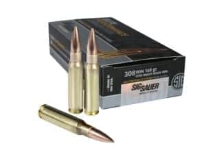 SIG SAUER 308 Win Match Grade Elite Performance Ammunition