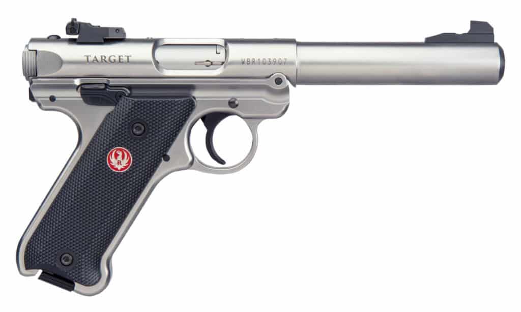 Ruger Mark IV One Button Takedown 22LR Pistol - ArmsVault