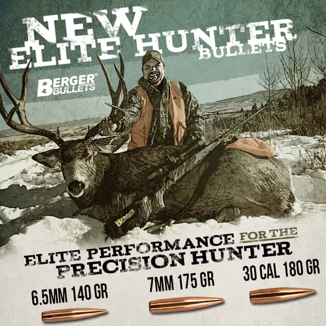 Berger Bullets Releases New Elite Hunter Bullets