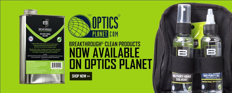 Breakthrough Clean at Optics Planet