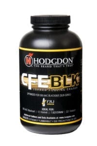 Hodgdon CFE BLK Powder for 300 AAC Blackout Cartridge