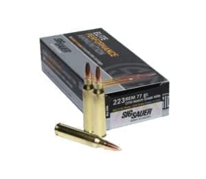 SIG SAUER 223 Rem Match Grade Ammunition