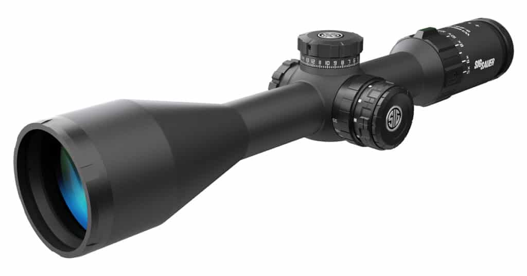 SIG SAUER WHISKEY5 Riflescope With Anti-Cant LevelPlex - 5-25x52mm