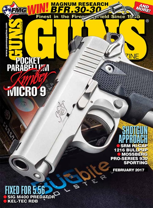 Kimber Micro 9 1911 in GUNS Magazine