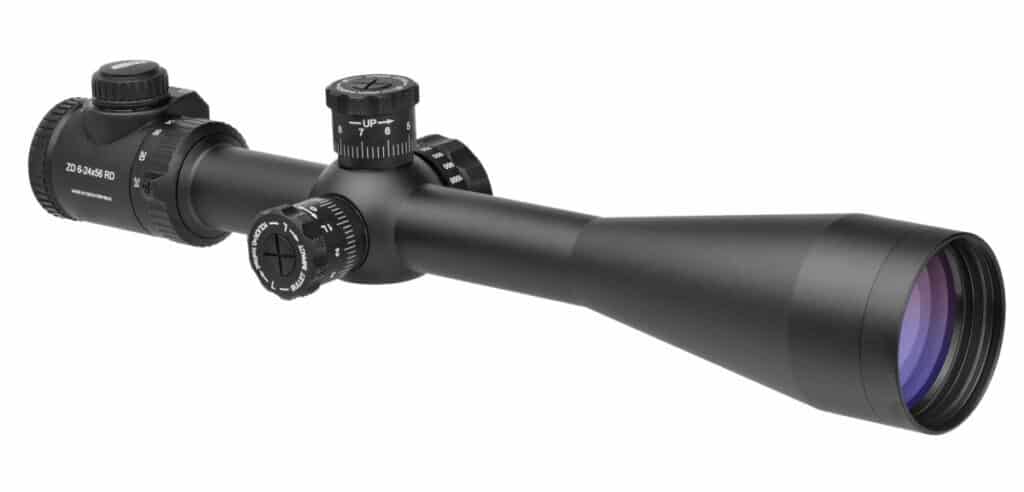 Meopta ZD 6-24x56 RD Riflescope with MIL Turrets