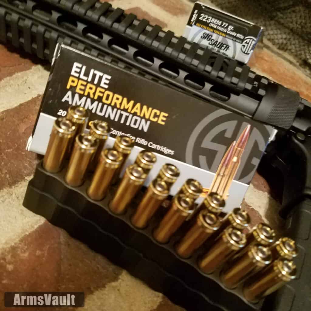 Sig Sauer 223 Rem 77gr OTM Match Grade Ammunition