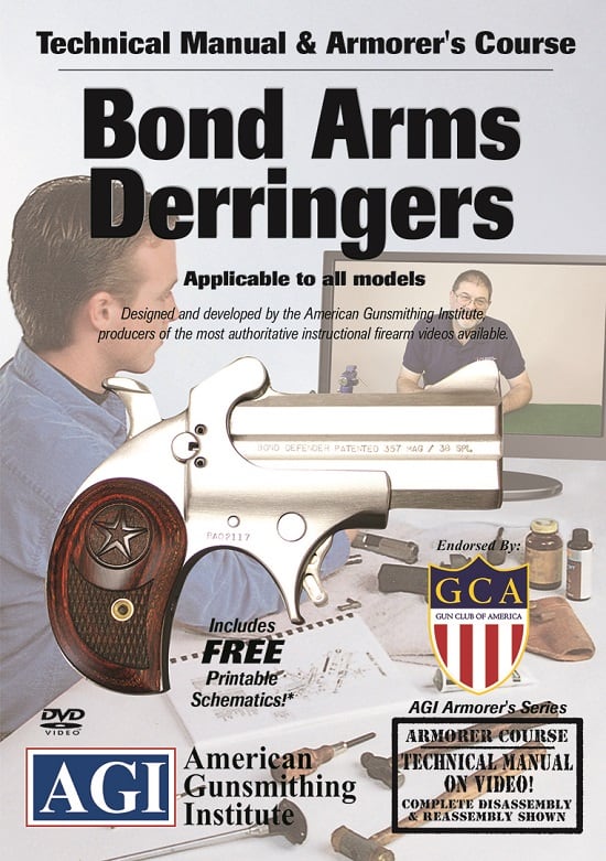 Bond Arms Derringer Armorers Course on DVD