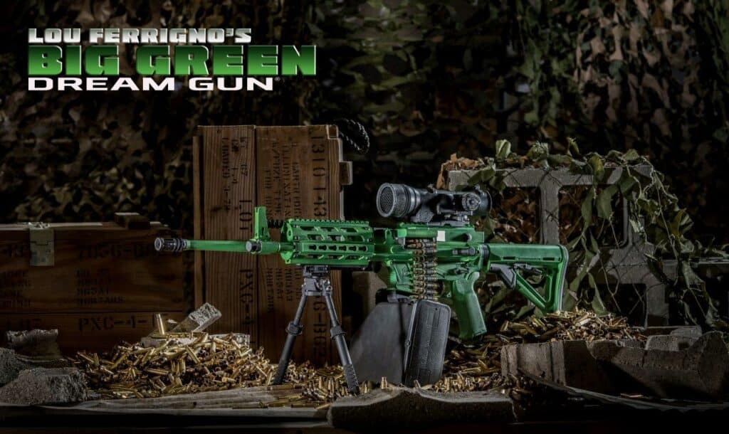Brownells - Lou Ferrigno Big Green Dream Gun