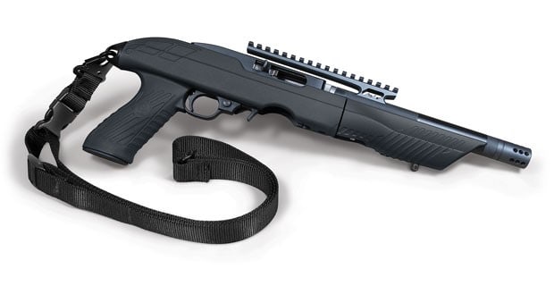 Tac-Hammer TK22C 22 Stock with Tac-Hammer RCB-22 Barrel on Ruger 10_22 Charger Takedown